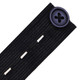 15mm Button Hole Elastic Cord